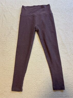 Beyond Yoga Spacedye Caught In The Midi High Waisted Legging Size Small Purple